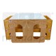 CONJUNTO MESA E CADEIRA CUBIK