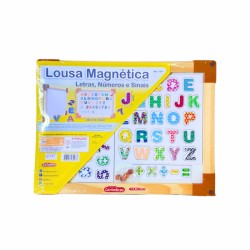 Lousa Magnética Letras Números e Sinais