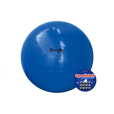 Bola suíça para exercícios 85 cm azul Gynastic Ball