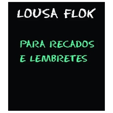 Lousa de Tecido para Pcd